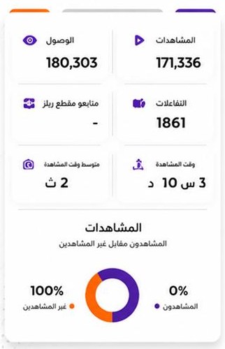 تقرير أداء حملة إعلانية